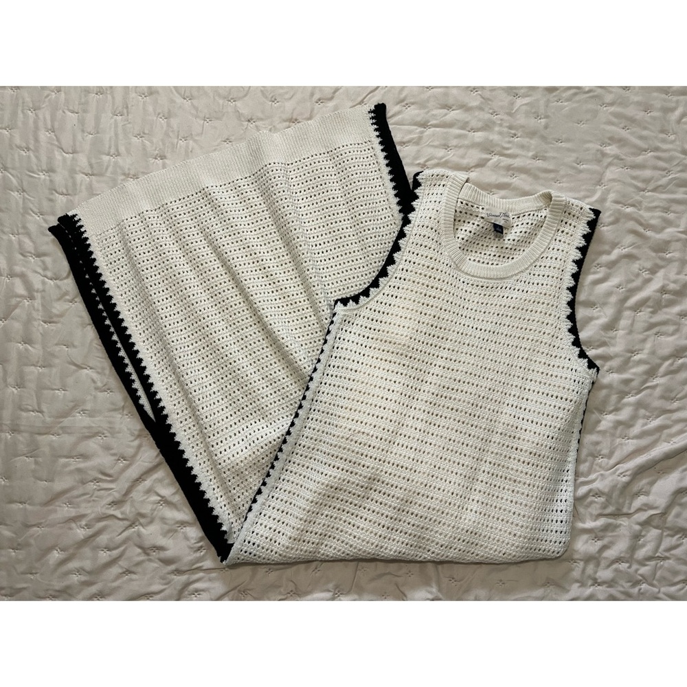 Universal Thread Open Work Midi Sweater Dress - L - NWT!